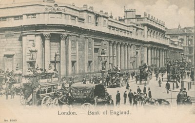 Bank of England, London af English Photographer