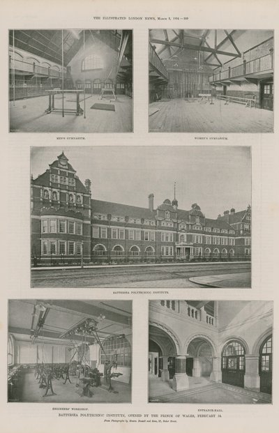 Battersea Polytekniske Institut af English Photographer