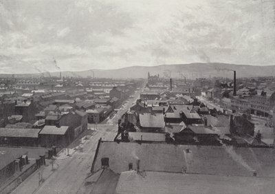 Belfast, panoramaudsigt af English Photographer