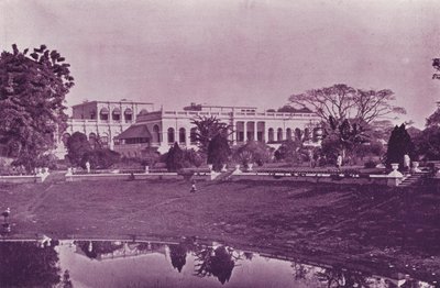 Belvedere, residens for Løjtnant-guvernøren i Bengal af English Photographer