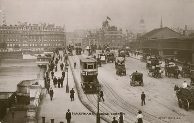 Blackfriars Bridge, London af English Photographer