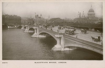 Blackfriars Bridge, London af English Photographer