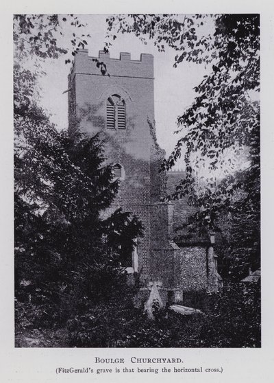 Boulge Churchyard (s/h foto) af English Photographer