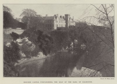 Brechin Castle, Forfarshire, sæde for jarlen af Dalhousie af English Photographer