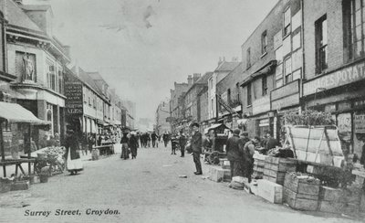 Britannia, Surrey Street, Croydon: gademarked, 1890 af English Photographer