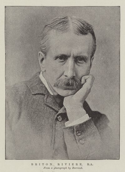 Briten Riviere, RA af English Photographer
