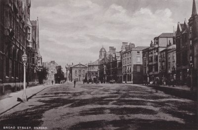 Broad Street, Oxford af English Photographer