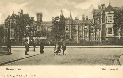 Brompton Hospital, London (s/h-billede) af English Photographer