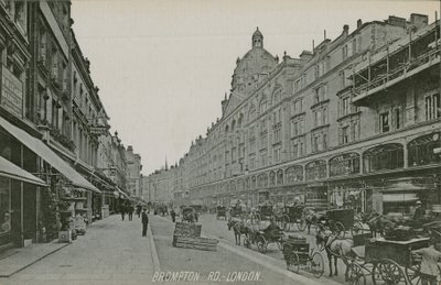 Brompton Road, London af English Photographer