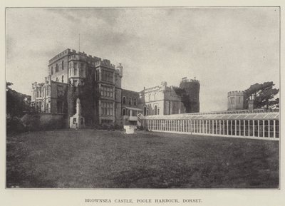 Brownsea Castle, Poole Harbour, Dorset af English Photographer