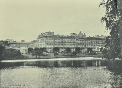 Buckingham Palace, Buckingham Palace, Westminster LB: generel udsigt, 1896 af English Photographer