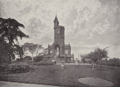 Burns Monument, Kay Park, Kilmarnock af English Photographer