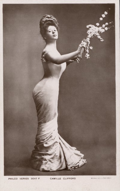Camille Clifford, den originale Gibson Girl (s/h foto) af English Photographer