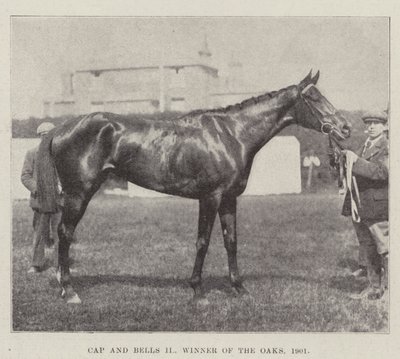 Cap and Bells II, vinder af Oaks, 1901 af English Photographer
