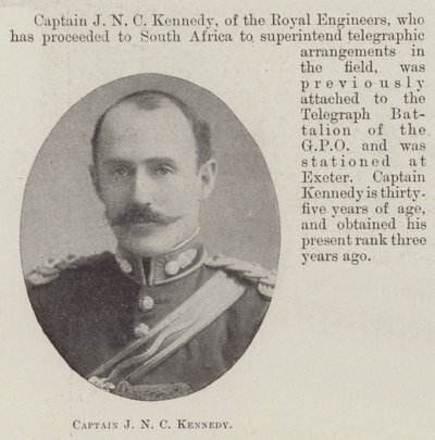 Kapitän J. N. C. Kennedy von English Photographer
