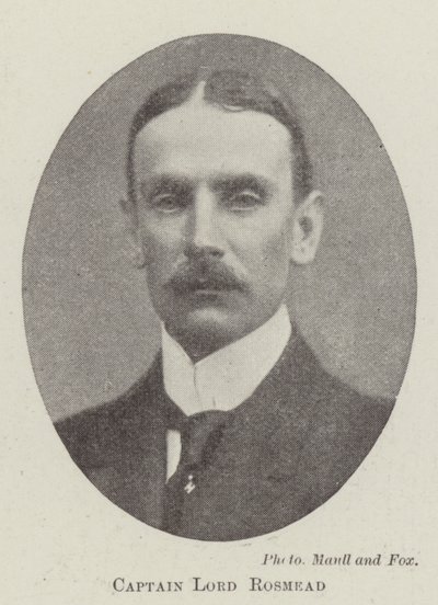 Kaptajn Lord Rosmead af English Photographer