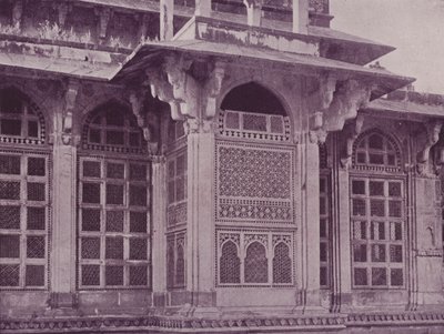 Udskåret Fretwork-vindue, Gwalior af English Photographer
