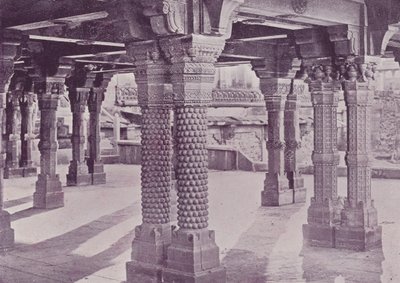 Buede søjler, Panch-Mahal, Fatehpur-Sikri af English Photographer