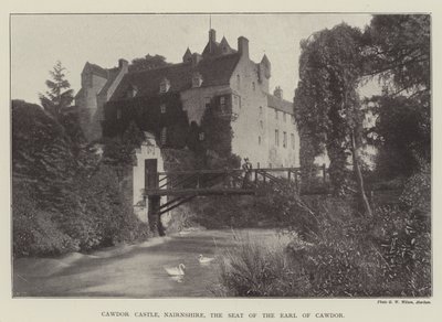 Cawdor Castle, Nairnshire, sæde for jarlen af Cawdor af English Photographer