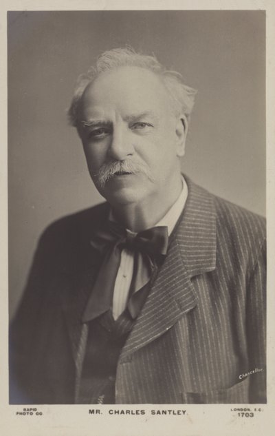 Charles Santley, engelsk baryton af English Photographer