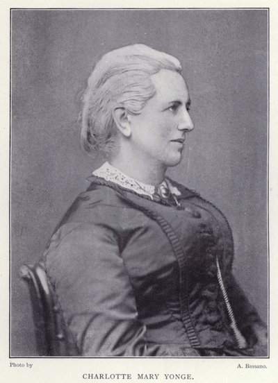 Charlotte Mary Yonge (s/h foto) af English Photographer