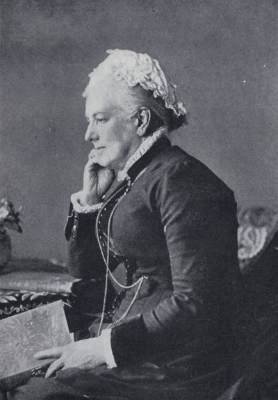 Charlotte Mary Yonge (s/h foto) af English Photographer