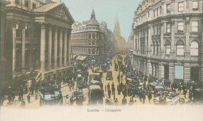 Cheapside, London af English Photographer