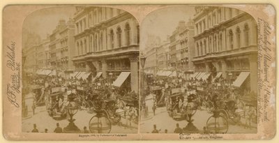 Cheapside, London; stereoskopisk billede af English Photographer