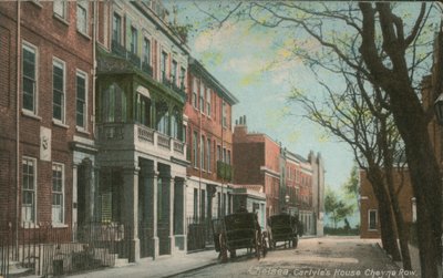 Chelsea, Carlyles House Cheyne Row af English Photographer
