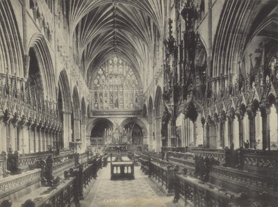 Kor, Exeter Cathedral, Devon af English Photographer