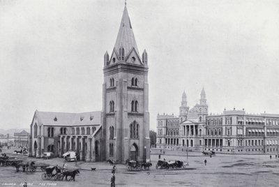 Church Square, Pretoria (s/h-billede) af English Photographer