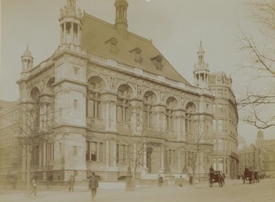 City of London School, Thames Embankment af English Photographer