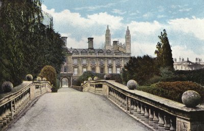 Clare College og Bridge af English Photographer