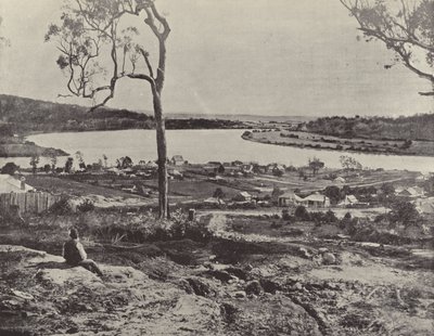 Clarence River ved Maclean af English Photographer