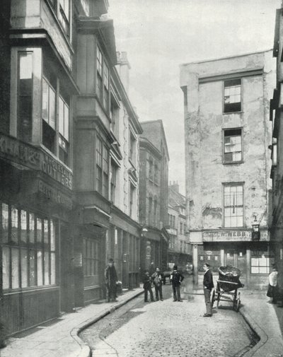 Cloth Fair, a Quaint Bit of Old London (s/h foto) af English Photographer