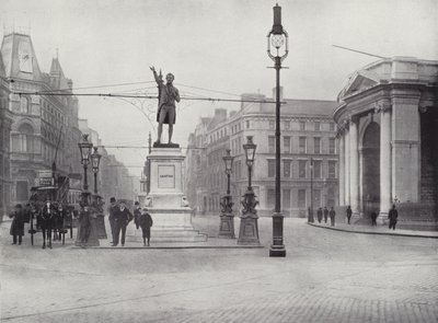 College Green, Dublin, med Grattan-statuen af English Photographer