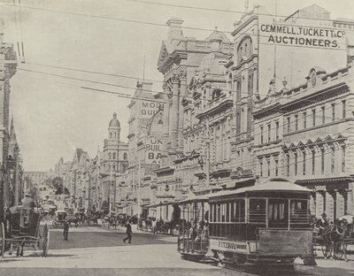 Collins Street, Melbourne af English Photographer