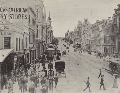 Collins Street, Melbourne af English Photographer