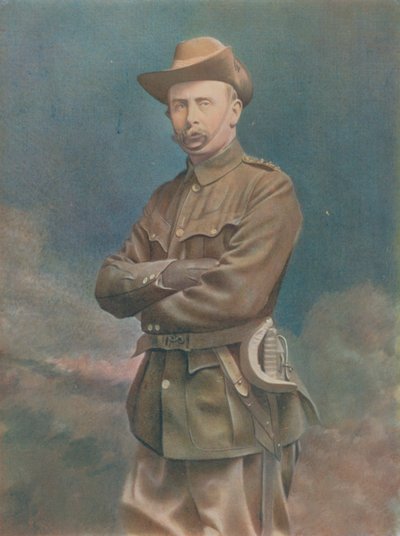 Oberst W. H. Mackinnon. Kommanderende for byens kejserlige frivillige af English Photographer