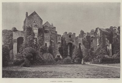 Compton Castle, Devonshire af English Photographer