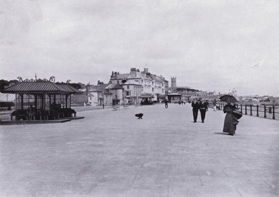 Cornwall: The Promenade, Penzance (B/W Photo) af English Photographer