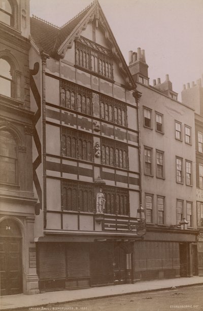 Crosby Hall, Bishopsgate, London af English Photographer