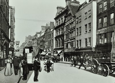 Crosby Hall, Bishopsgate: østsiden, London, 1890 af English Photographer