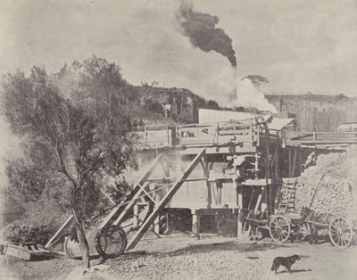 Crushing Stone, Kiama Quarries, New South Wales af English Photographer