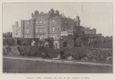 Culzean Castle, Ayrshire, sæde for markisen af Ailsa af English Photographer