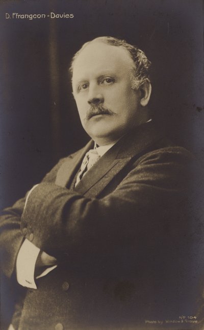 David Ffrangcon-Davies, walisisk barytonsanger (1855-1918) af English Photographer