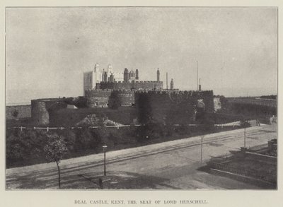 Deal Castle, Kent, sæde for Lord Herschell af English Photographer
