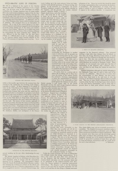 Diplomatisk liv i Peking af English Photographer