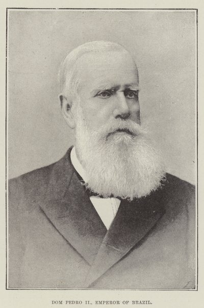 Dom Pedro II, kejser af Brasilien af English Photographer
