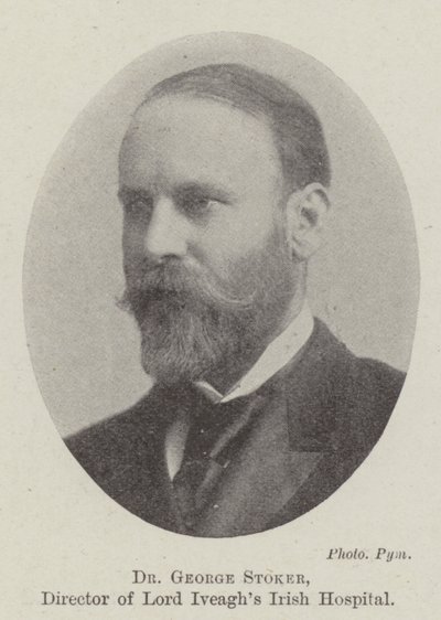 Dr. George Stoker, direktør for Lord Iveaghs Irish Hospital af English Photographer